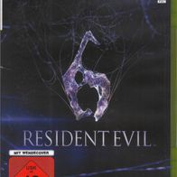 Microsoft XBOX 360 Spiel - Resident Evil 6 (komplett)