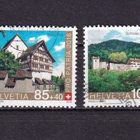 Schweiz MiNr. 2450-2451 Pro Patria komplett gestempelt M€ 7,00 #I52d