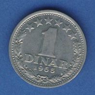 Jugoslawien 1 Dinar 1965