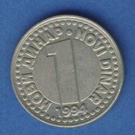 Jugoslawien 1 Dinar 1994