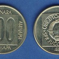 Jugoslawien 100 Dinara 1989