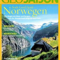 GEO SAISON Das Reisemagazin Juni 2011 Stadt Land Fjord Norwegen ... - neuwertig