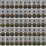 1932-1991, USSR, 10 Kopeck, a set of 38 pcs coins