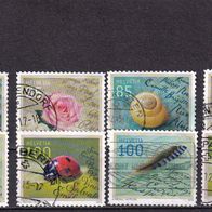 Schweiz MiNr. 2410-2413 Grußmarken komplett gestempelt zur Auswahl M€ 9,20 #I54df