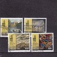 Schweiz MiNr. 2375-2378 Abtei Saint-Maurice gestempelt M€ 8,80 #I55c