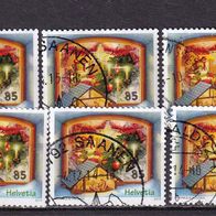 Schweiz MiNr. 2366 Weihnachten gestempelt zur Auswahl M€ 1,60 #I55de