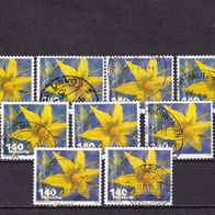 Schweiz MiNr. 2239 Tomatenblüte gestempelt zur Auswahl M€ 2,50 #I62ac