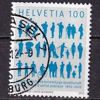Schweiz MiNr. 2154 Gemeinn. Gesellschaft gestempelt M€ 1,80 #I68a