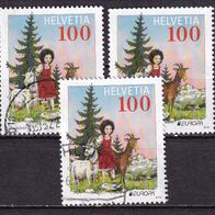 Schweiz MiNr. 2157 Heidi Johanna Spyri gestempelt zur Auswahl M€ 3,00 #I68c