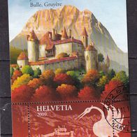 Schweiz Block 45 MiNr. 2136 Greyerz gestempelt M€ 1,80 #537j