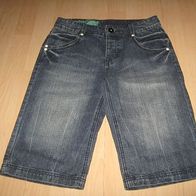NEU tolle Jeans - Bermuda REVIEW Gr. 152/158 NEU Knopfleiste (0715)