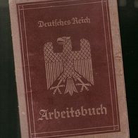 Arbeitsbuch Deutsches Reich Arbeitsamt Idar-Oberstein 1937