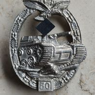 Panzerkampfabzeichen Luftwaffe 1939-1945 mit Einsatzzahl Stufe 3