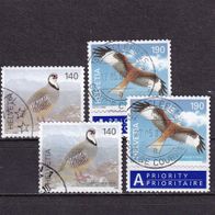 Schweiz MiNr. 2099-2100 Vögel komplett gestempelt zur Auswahl M€ 4,50 #I610f