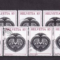 Schweiz MiNr. 2039 Scherenschnitte gestempelt zur Auswahl M€ 1,20 #I72ef