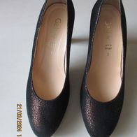 Gabor Pumps gemustert schwarz bronze Gr. 38 (5)