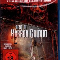 Blu-ray - Best of Horror Grimm - 3 Filme , Rotkäppchen, Cinderella, Hänsel u. Gretel