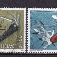 Schweiz MiNr. 1980-1981 Traditionsprodukte kpl. gestempelt zur Auswahl M€ 3,50 #I77ab