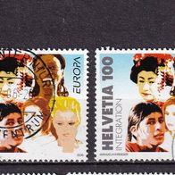 Schweiz MiNr. 1965 Integration gestempelt zur Auswahl M€ 1,40 #I78e
