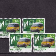 Schweiz MiNr. 1958 Postautobusse gestempelt zur Auswahl M€ 1,70 #I78f
