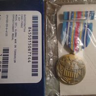 USA Orden: Global War on Terrorism Expeditionary Medal + Etui - NEU & OVP