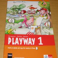 Heft: Playway 1. Pupil´s Book mit App für Audios & Filme, Klett, 2015