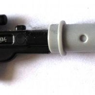 Lego Star Wars Pistole Blaster Waffe Revolver grau / schwarz - ca. 3 cm groß