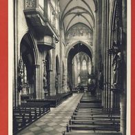 Freiburg i. Br. Münster Langhaus - Mittelschiff n. gel (3954)