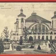 Leipzig Palmengarten - Gesellschaftshaus gel 1916 (3955)