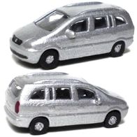 Opel Zafira A ´99 - ´05, silber, 3D-Druck-Kleinserie, Ep5, Phils Miniaturwelt, Spur N