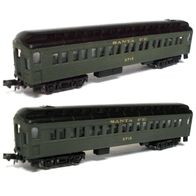 65´ Standard Coach, Santa Fe, Personenwagen, Licht, 5, OVP, Bachmann 5613 Ep3