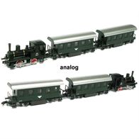 BR 88, ÖBB, Dampflok, 2x Wagen, OVP, analog, Kato K10-500-3 Ep1, Spur N