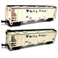 Covered Hopper Car, GACX, Silowagen, Holly Sugar, 1, EVP, Minitrix 51 3137 00 Ep3