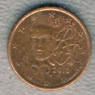 Frankreich 1 Cent 2010