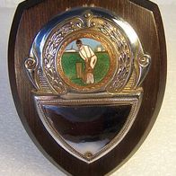 Salaman Cup Winners Krikett Medaille / -Plakette um 1965