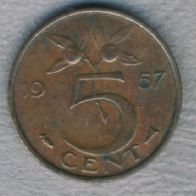 Niederlande 5 Cent 1957