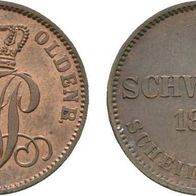 Oldenburg 1 Schwaren 1858 B