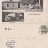 Langstheerofen-Lubow-See-Driesen AK 1905 Lokal Erhardt Erh.1
