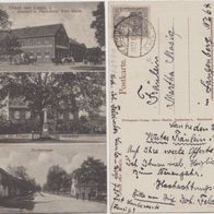 Lauta-Lautawerk-Lausitz-1919 mit Gasthaus und Fleischerei Wilhelm Kolle Erh.1