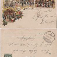 Leipzig-Litho-AK-1902-Hotel Restaurant Elderado Adelbert Heinrich Erh.2