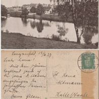 Lengenfeld-Voigtland-AK 1927 Wenzels Teich Erh.2