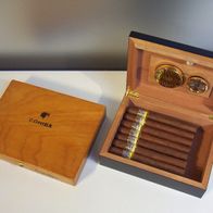 Kiste mit 15 x Zigarre COHIBA Esplenditos, 17cm Habana, Cuba, mit Holzkiste & Humidor