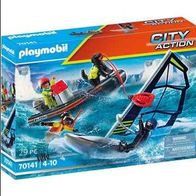 Playmobil Playmobil Seenot 70141 Polarsegler-Rettung mit Schlauchboot - neu, ovp