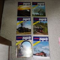Märklin Magazin kompletter Jahrgang 1985