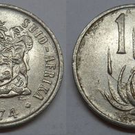 Südafrika 10 Cent 1974 ## B12