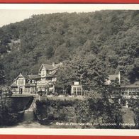 Pensionhaus zur Luppbode Treseburg i. Harz gel.1944 (4020)