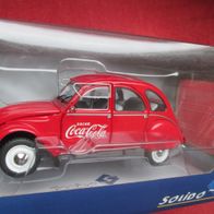 Citroen 2CV Coca Cola Solido 1:18 *