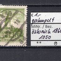 Österreich 1960 Freimarken: Bauwerke MiNr. 1050 gestempelt
