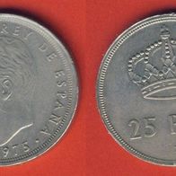 Spanien 25 Pesetas 1975 ( * 77 )