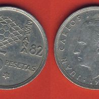 Spanien WM 25 Pesetas 1988 ( * 82 )